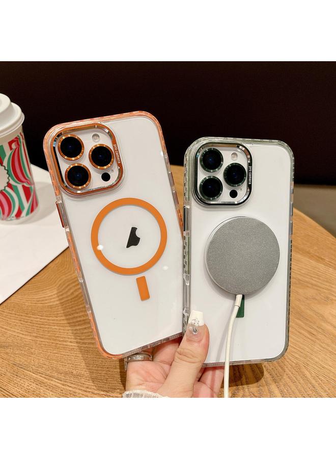 S-TOP Case For iPhone 13 Pro Transparent MagSafe Phone Case with Lens Film - Image 4