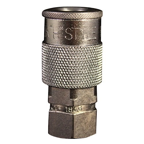 Milton 1833 1/4" FNPT H Style Coupler - Box of 5 - Image 1