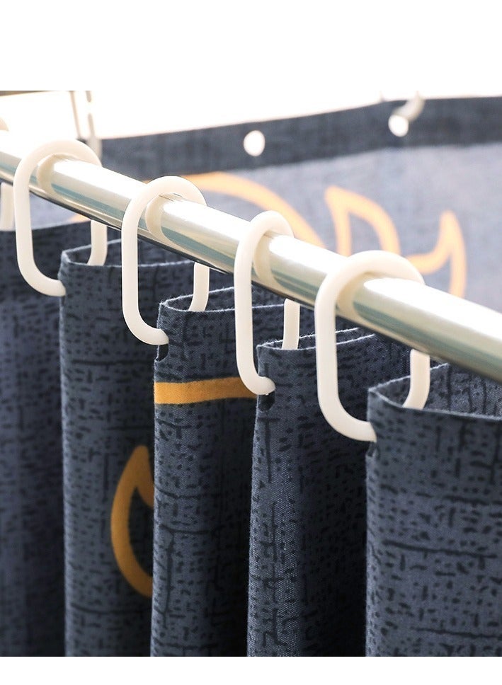 Bluejw Bed Canopy Tents Curtain Blackout Single Bed Tent Student Shading Cloth Canopy Dormitory Mosquito Net Sleep Privacy Protection with Frame for Children Bedroom Grey - Image 5