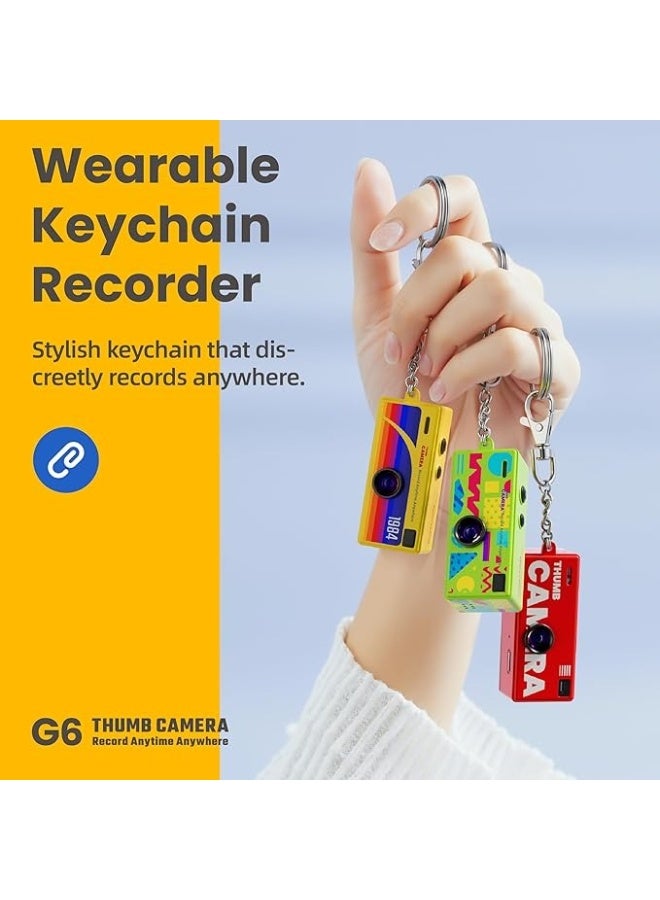 Makrystorm Portable Camera, 1080P HD Video Recorder, Micro Thumb Camera with 150 Minute Battery Life, Vlogging Camcorder for Kids Students Travel Vlog Night Shots (128G) - Image 3