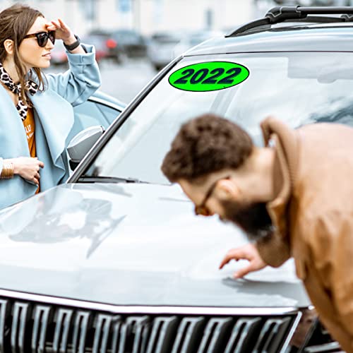 Versa-Tags ملصقات نافذة تجار السيارات طراز فيرسا 2022 على شكل بيضاوي مصنوعة بفخر في الولايات المتحدة الأمريكية - Image 5