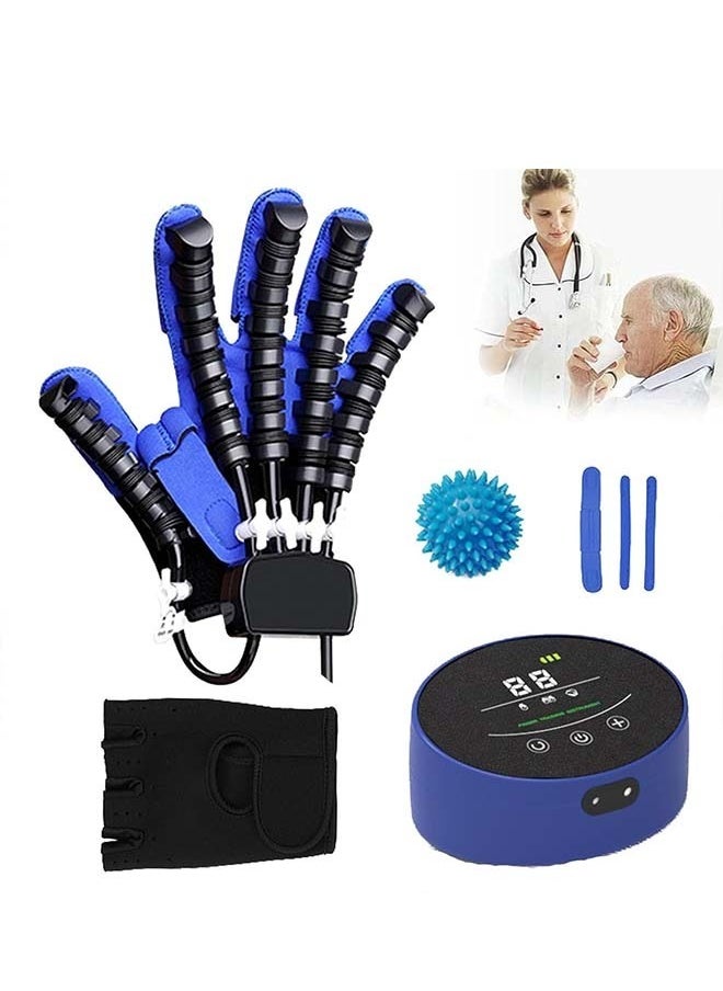 Generic Hand Rehabilitation Robot Gloves,Finger Rehabilitation Gloves for Stroke Recovery Hand Strength Exercise and Adaptive Training Hemiplegic Finger Cerebral Palsy Equipment Relieve Hand Stiffness  - Image 1