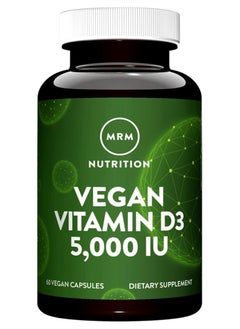 MRM Nutrition Vegan Vitamin D3 5000 IU - 60 Vegan Capsules  - Image 1