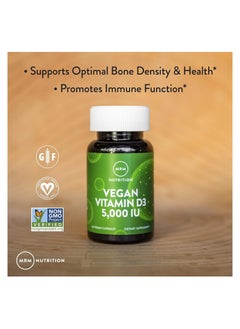 MRM Nutrition Vegan Vitamin D3 5000 IU - 60 Vegan Capsules  - Image 4