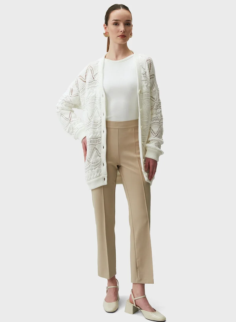 Jimmy Key V-Neck Knitted Cardigan