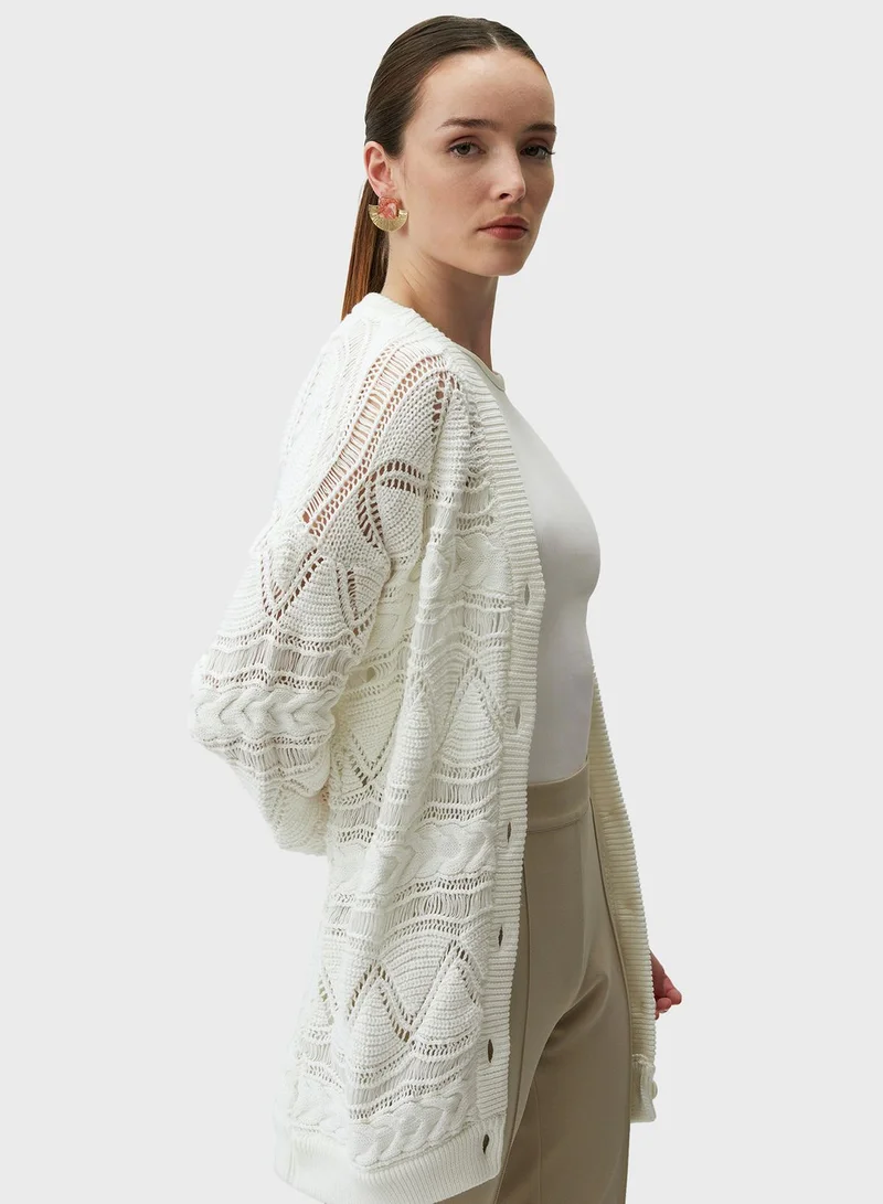 Jimmy Key V-Neck Knitted Cardigan