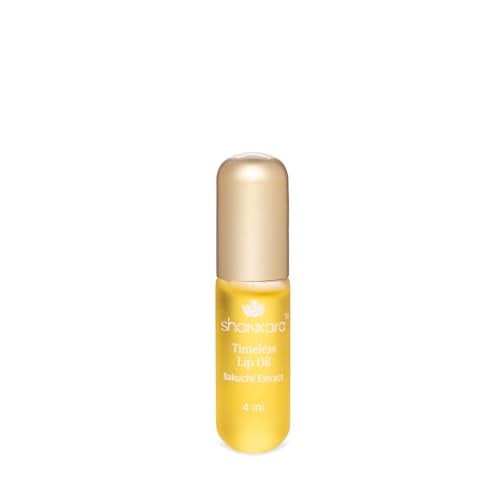 Shankara Unisex Timeless Lip Oil Roll-On for Glossy, Soft Lips with Essential Oils for Hydration, Nourishment & Healing – Travel Size, Sun Protection, No Fragrance, Brightening (4ml) - Image 1