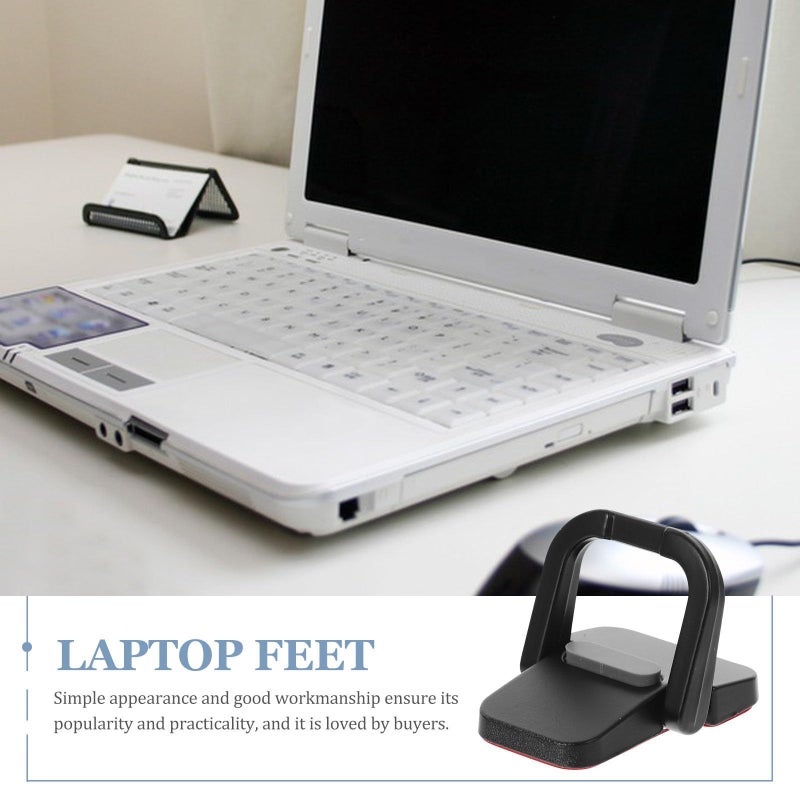 Laptop Cooling Stand Mini Riser Portable Notebook Ventilation Holder Height Adjustment Office Home - Image 4