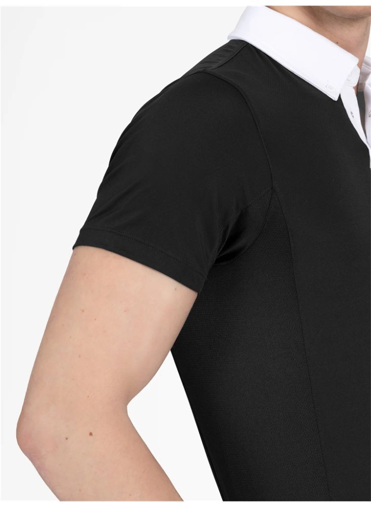 general Men Equestrian Shirts Shorts Sleeve Riding Horse Clothes - Image 4