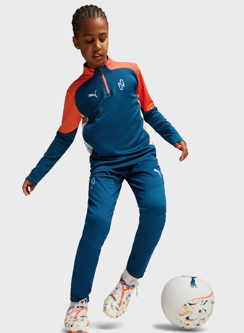 PUMA Kids Neymar Jr Creativity Quarter-Zip Top