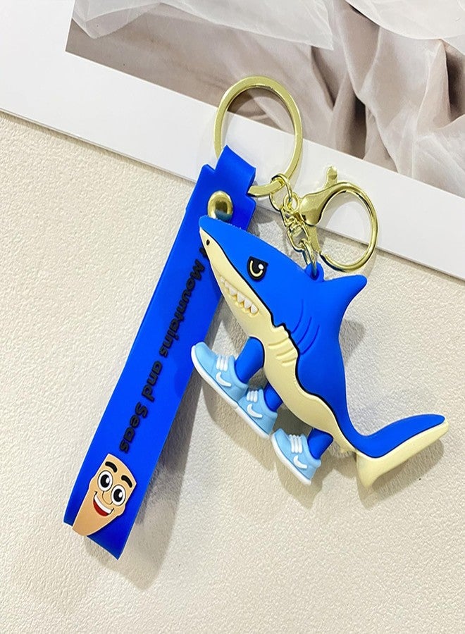 Pmeixcy Keychain for Boys, Italian Brainrot Keychain, Backpack Charms for Boys, Unique Accessory for Cartoon Fans, Gift for Teenagers, Black - Image 2