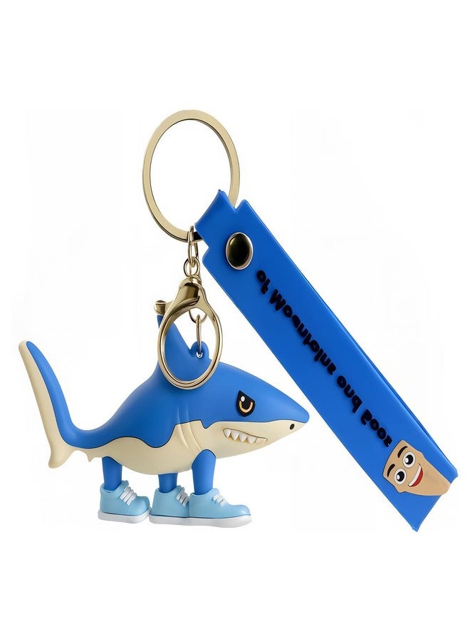 Pmeixcy Keychain for Boys, Italian Brainrot Keychain, Backpack Charms for Boys, Unique Accessory for Cartoon Fans, Gift for Teenagers, Black - Image 1