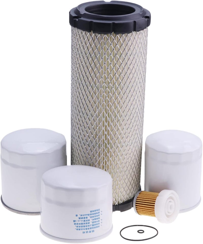JZGRDN New Filter Kit for Kubota L2501 H HST and L-Series Tractors - Image 3