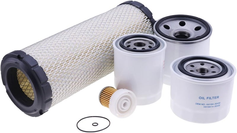 JZGRDN New Filter Kit for Kubota L2501 H HST and L-Series Tractors - Image 2