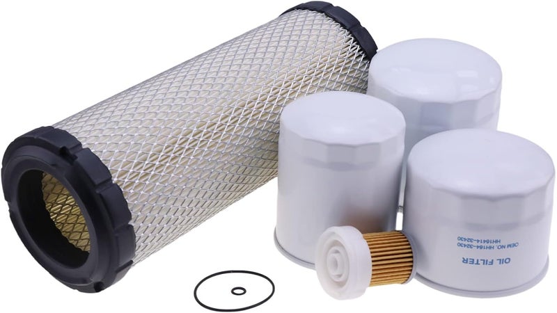 JZGRDN New Filter Kit for Kubota L2501 H HST and L-Series Tractors - Image 4