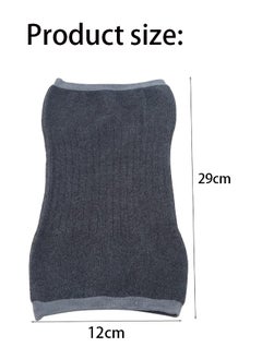 PYC 1-Pair Knit Cashmere Warm Supports Knee Brace Soft Comfortable Knee Sleeve Wrap Circulation Improvement Kneepad Leg Warmer Joint Band for Men and Women，Applicable population weight: 40-100KG  - Image 3