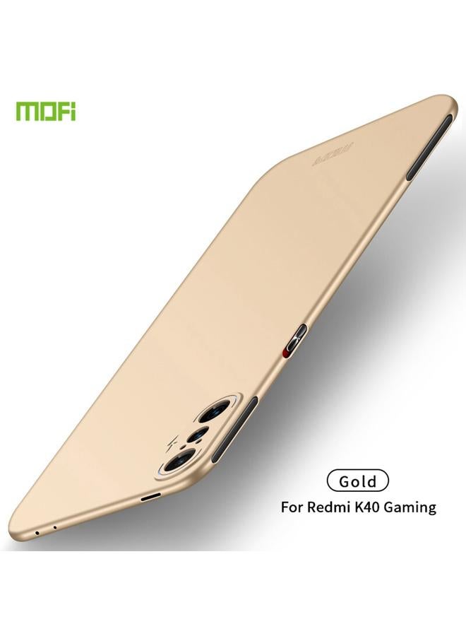 موفي جراب لهاتف Xiaomi Redmi K40 Gaming Frosted PC جراب صلب فائق النحافة - Image 1