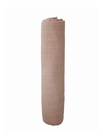 mushie Swaddle Blanket Organic Cotton  - Pale Taupe