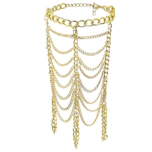 yueton 1pc Tassel Pink Copper Plated Women Hand Harness Bracelet Bangle Chain Link Finger Ring Bracelet - Image 1