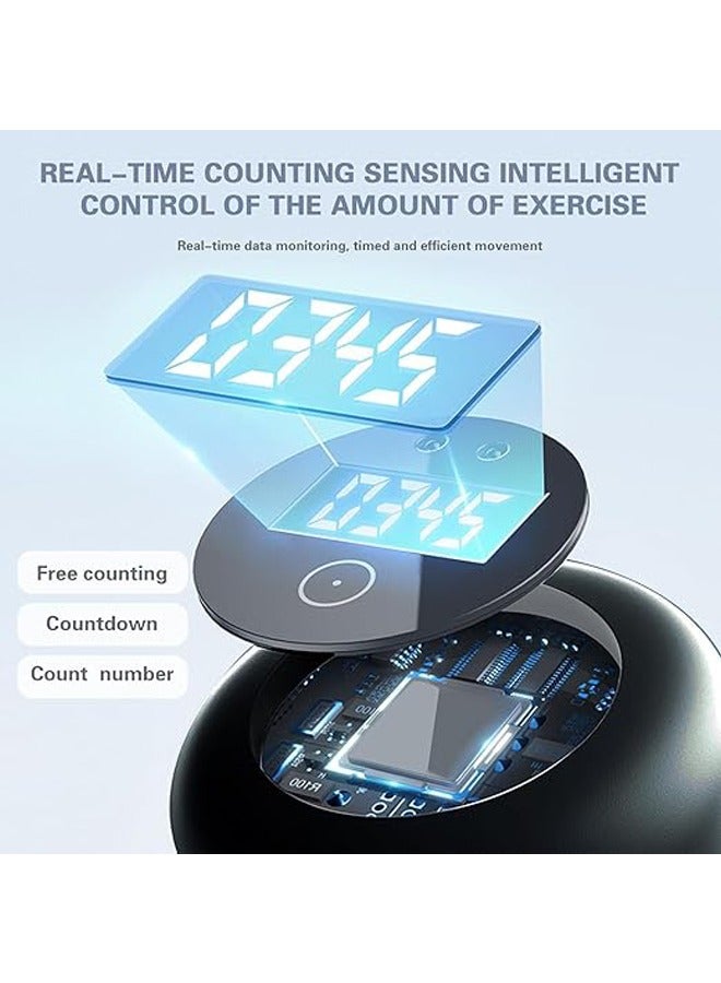 Arabest Push Up Board, Multi-function Push Up Stand with Resistance Bands, Home Workout Set for Floor to Strengthen Arms, Core and Back, Electronic Time Counting, Push Up Handles for Body Toning&Training - Image 4