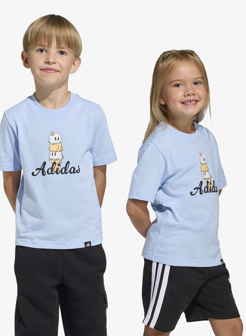 Adidas Kids Food Pack Graphic T-Shirt - Image 1