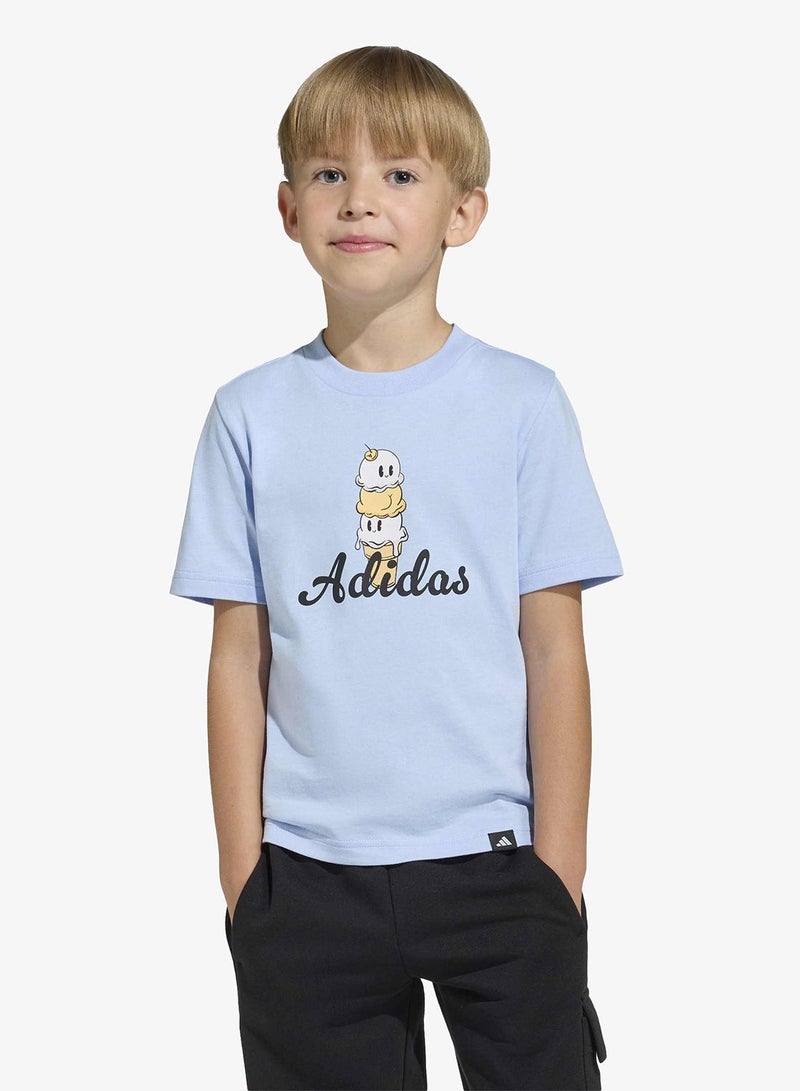 Adidas Kids Food Pack Graphic T-Shirt - Image 5