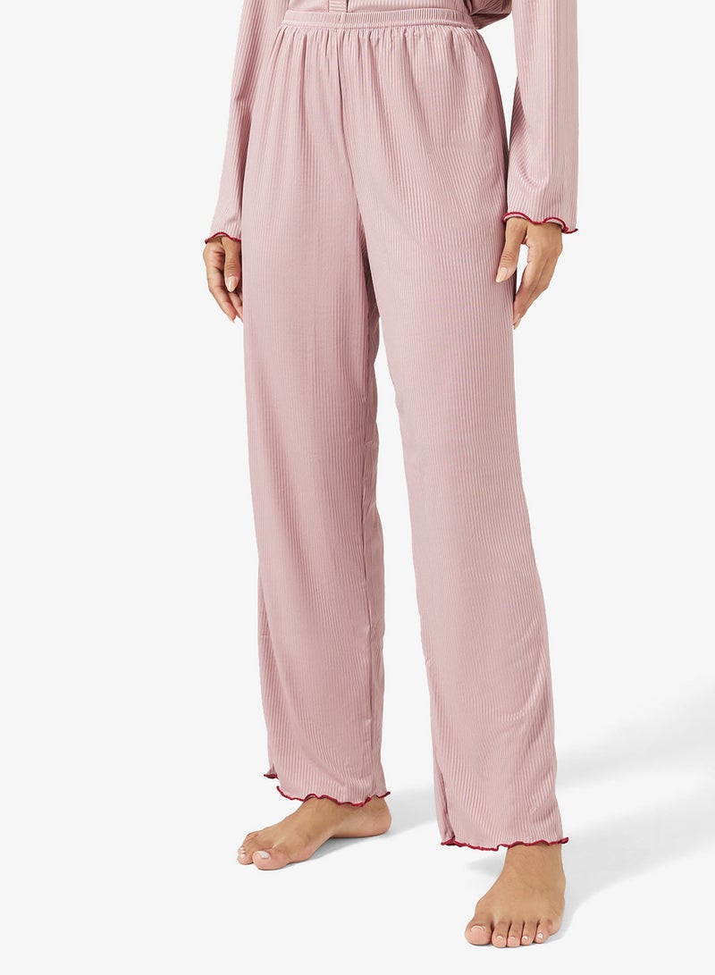 Ginger Button Up Shirt & Pyjama Set - Image 4