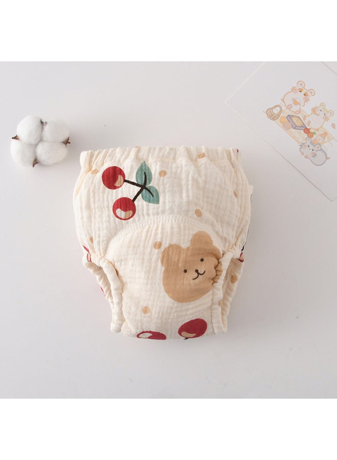 Of Gauze Cotton Study Pants Baby Training Pants Toilet Diaper Gauze Diaper Waterproof Diaper Pants Class A