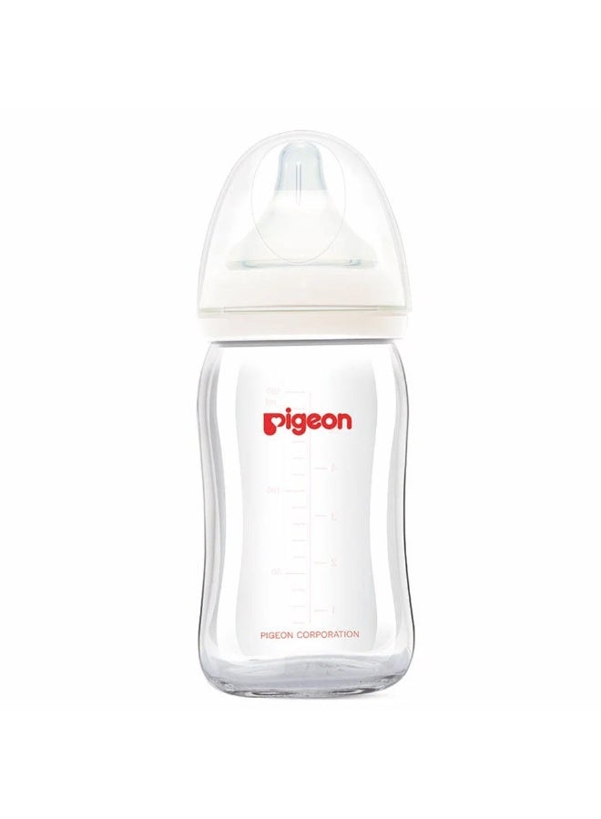 pigeon Softouch Peristaltic Plus Glass Bottle 160ml Wide Neck Glass - Image 2