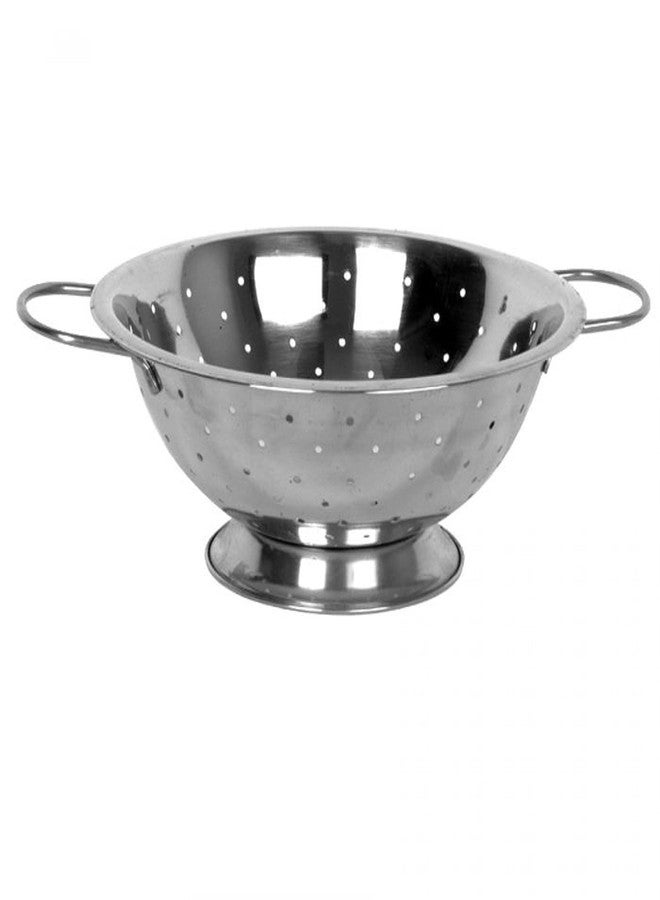 TrueCraftware 13 qt. Colander with Handle Stainless Steel - Kitchen Strainer Wash Vegetables and Fruits Drain Cooked Pasta Kitchen Essentials Food Strainer Basket Strainer - Image 1