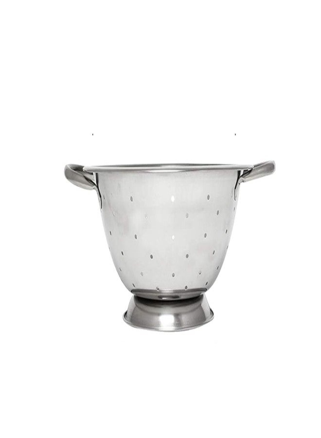 TrueCraftware 13 qt. Colander with Handle Stainless Steel - Kitchen Strainer Wash Vegetables and Fruits Drain Cooked Pasta Kitchen Essentials Food Strainer Basket Strainer - Image 5
