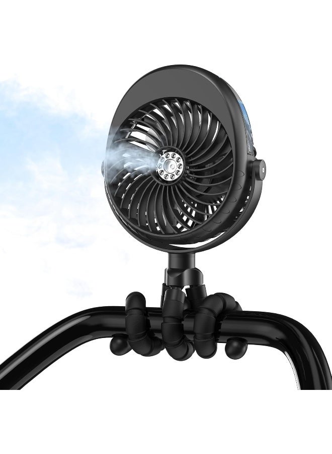COMLIFE Misting Baby Stroller Fan - Image 1