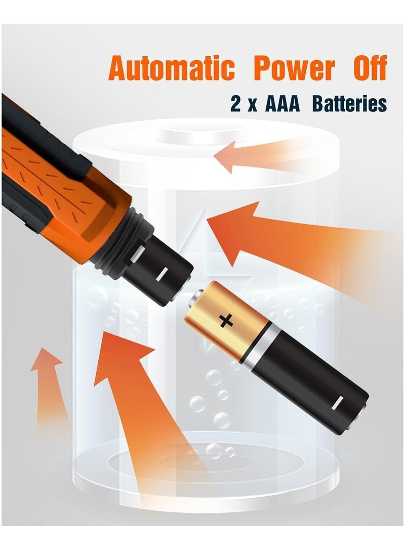 Captaintech Gas Leak Detector, Natural Gas Detector 0-10000ppm with LCD Disply with Audible and Visual Alarm, Portable Natural Gas Sniffer for Methane Propane Home Natural Gas - Image 5