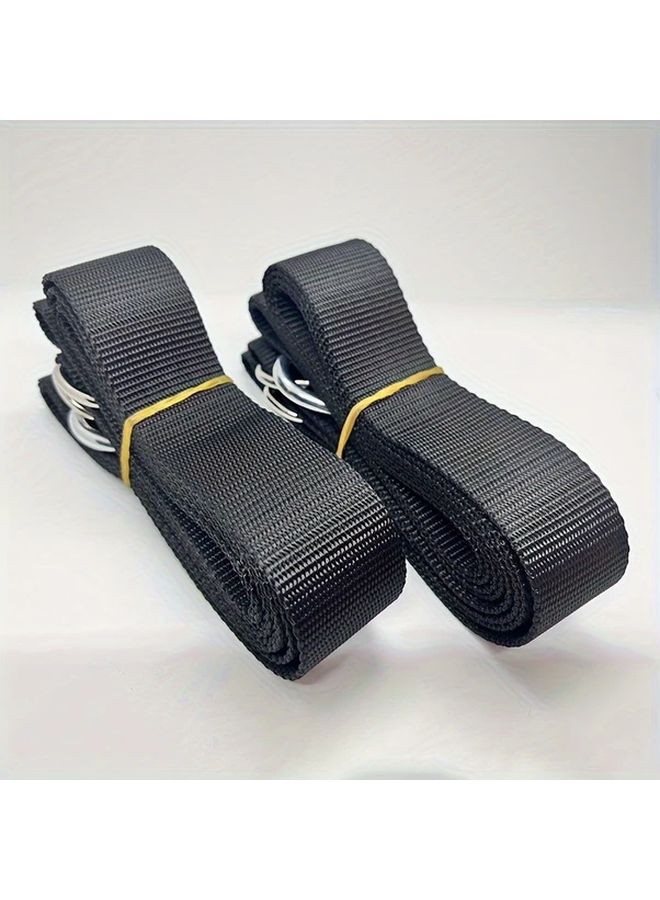 2 Pack 20in Swing Straps With Hooks Heavy Duty Tree Swing Set Adjustable Hammock - Image 2