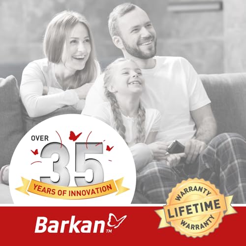 Barkan TV Ceiling Mount, 29-65 inch Full Motion - 3 Movement Flat/Curved Screen Bracket, Holds up to 88 lbs, Telescopic Height Adjustment, Lifetime Limited Warranty, Fits LED OLED LCD - Image 5