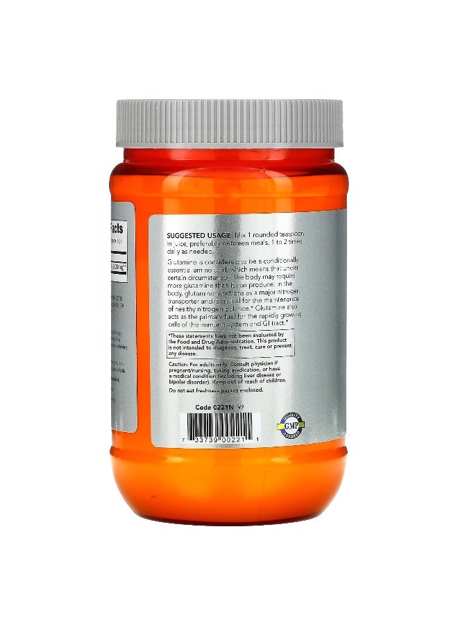 Now Sports L-Glutamine Powder 454g