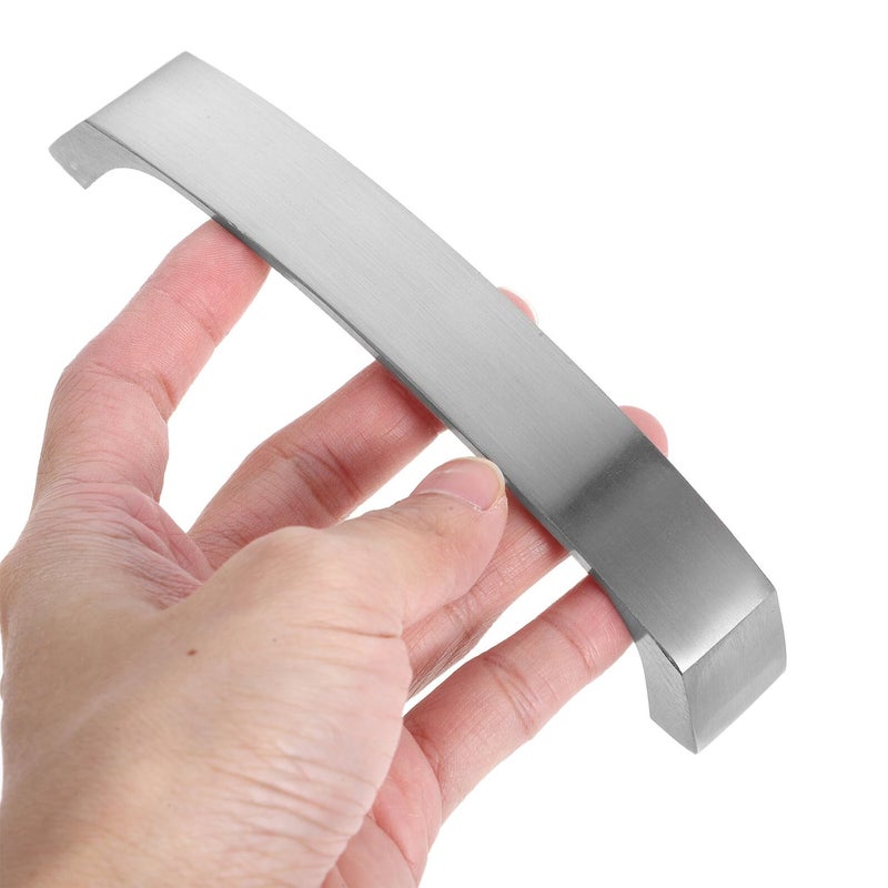 Brushed Nickel Cabinet Handles 128mm Center Aluminum Drawer Pulls For Kitchen Cupboard Bathroom Door Hardware - Image 5