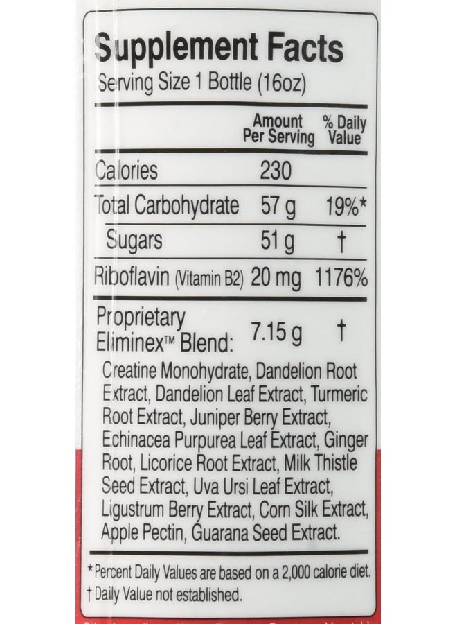 Herbal Clean QCarbo16 Tropical, Mega Strength Cleansing Formula - 16oz - Image 5