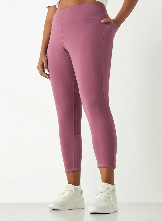 ADOT by Splash Pocket Detail Leggings with Elasticated Waistband