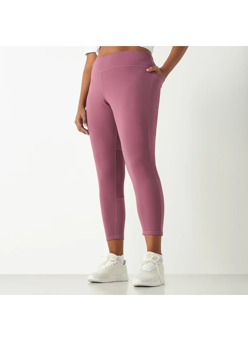 ADOT by Splash Pocket Detail Leggings with Elasticated Waistband