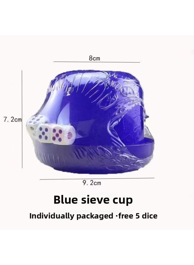 لعبة طاولة نرد بلاستيكية مع هزاز، لعبة نرد، مجموعة أكواب نرد، لعبة نوادي KTV الليلية