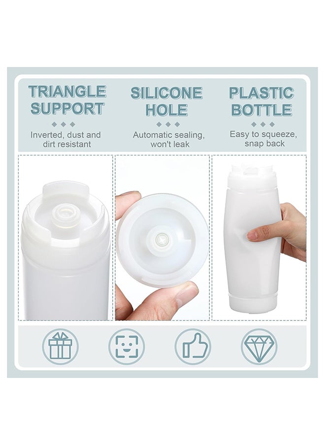 Home Pro Home Pro Subway Dispender for Condiments and Sauces Inverted White 500 ml  - Image 3