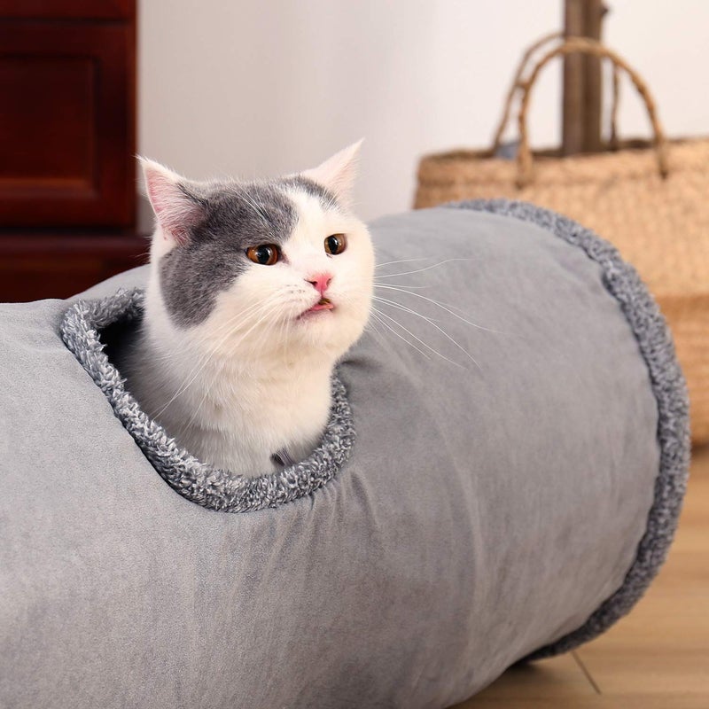 Levesica Collapsible Cat Tunnel Crinkle with Ball M - Image 5