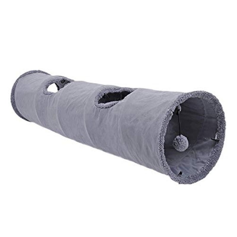 Levesica Collapsible Cat Tunnel Crinkle with Ball M - Image 1