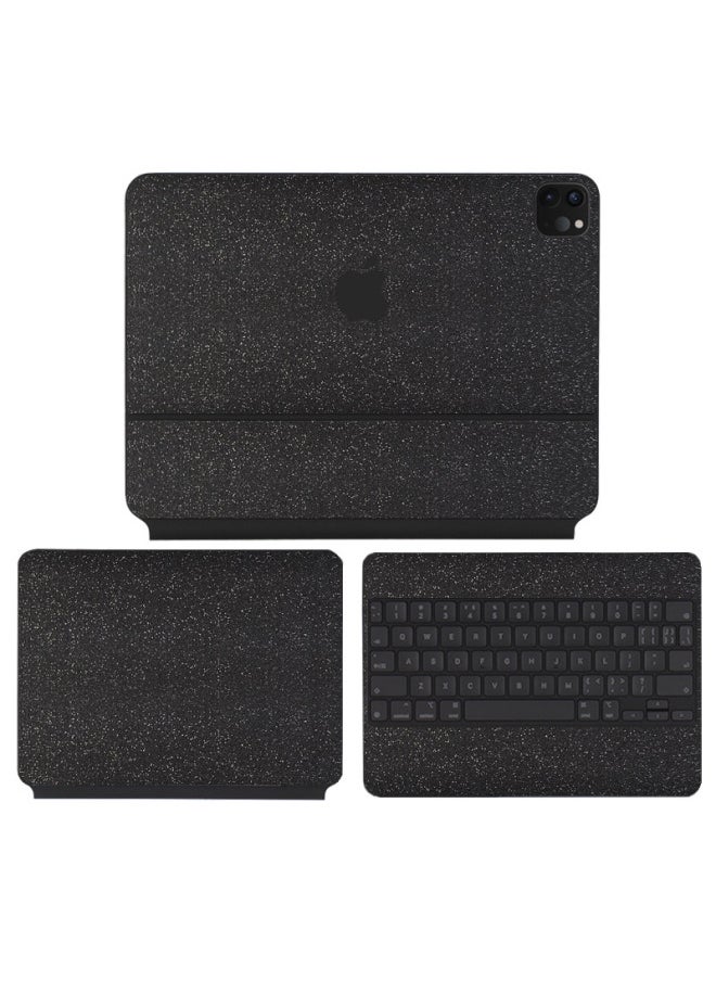Generic For IPad Pro Wonderful Control Keyboard Sticker Apple Air5 Wonderful Control Keyboard Body Shell Protective Film-Color:Ice Film Silver-Dimensions:2020/2021/2022 IPad Pro Wonderful Control Keyboard (11 ")-Bottom Film D  - Image 3
