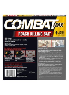 Combat Combat Max Large Cockroach Bait Stations - 8 Count  - Image 2