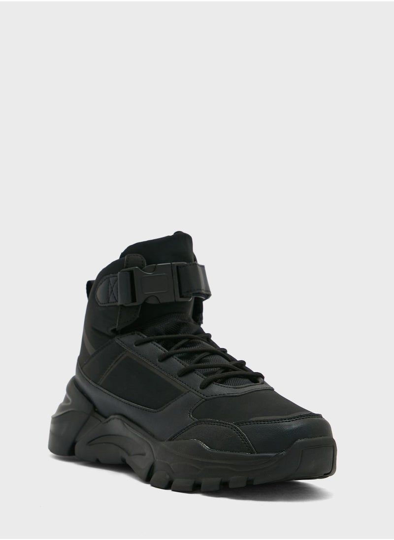 Seventy Five - Brave Soul For Seventy Five Chunky High Top Sneakers - Image 1