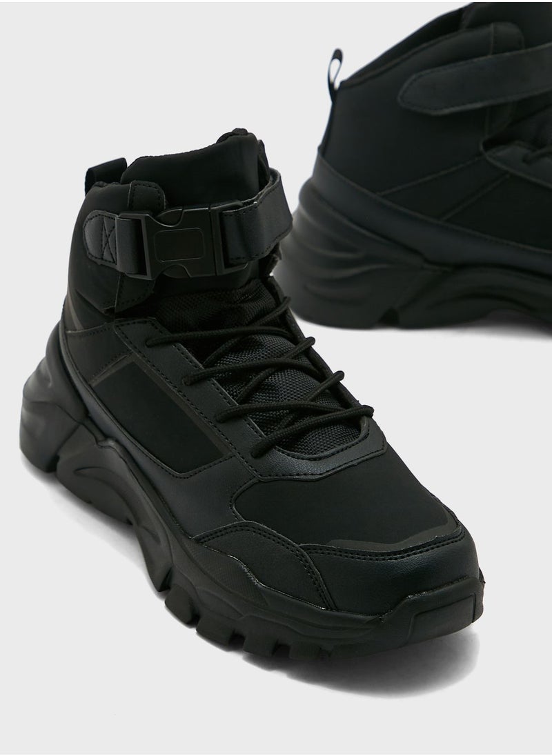 Seventy Five - Brave Soul For Seventy Five Chunky High Top Sneakers - Image 1