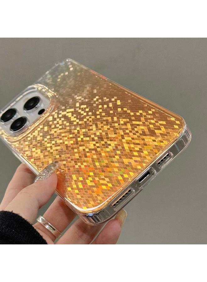 اس-توب جراب لهاتف iPhone 15 Pro، مصنوع من مادة البولي يوريثين الحراري الديناميكية الملونة من سلسلة الماس المعينية - Image 5