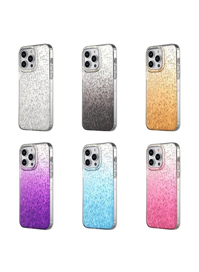 اس-توب جراب لهاتف iPhone 15 Pro، مصنوع من مادة البولي يوريثين الحراري الديناميكية الملونة من سلسلة الماس المعينية - Image 2